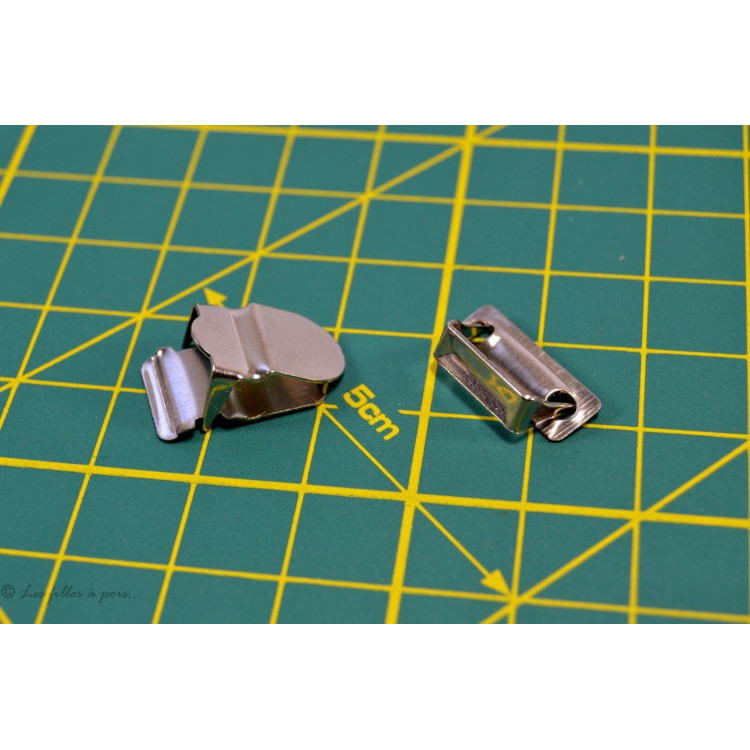 Agrafes et barrettes métal - Lot de 4 sets - 1 Agrafes et barrettes métal - Lot de 4 sets - 1