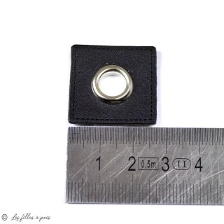 Oeillet simili cuir de couture carré - Gun - Lot de 2 - 8mm Tissus et mercerie créative – Nos sélections sans marque - 32