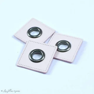 Oeillet simili cuir de couture carré - Gun - Lot de 2 - 8mm Tissus et mercerie créative – Nos sélections sans marque - 15
