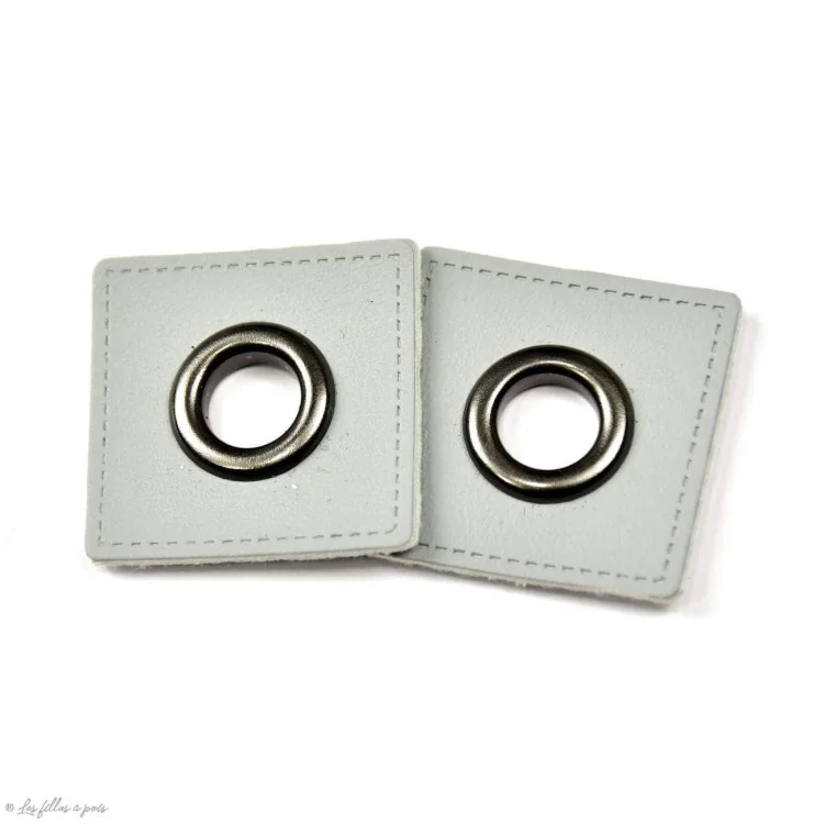 Oeillet simili cuir de couture carré - Gun - Lot de 2 - 8mm Tissus et mercerie créative – Nos sélections sans marque - 27