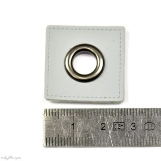 Oeillet simili cuir de couture carré - Gun - Lot de 2 - 8mm Tissus et mercerie créative – Nos sélections sans marque - 43