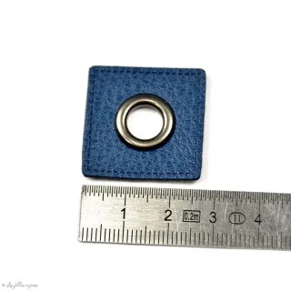 Oeillet simili cuir de couture carré - Gun - Lot de 2 - 8mm Tissus et mercerie créative – Nos sélections sans marque - 47