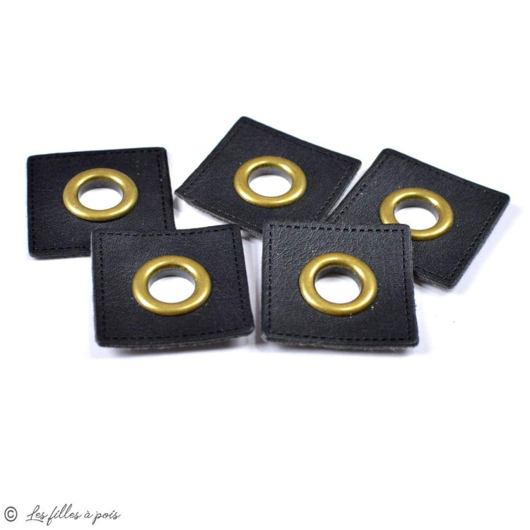 Oeillet simili cuir de couture carré - Bronze - Lot de 2 - 8mm Autres marques - Tissus et mercerie - 6 Oeillet simili cuir de couture carré - Bronze - Lot de 2 - 8mm Autres marques - Tissus et mercerie - 6