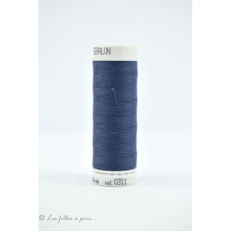 Fil à coudre Mettler ® Seralon 200m - Bleu - 0311 METTLER ® - Fils à coudre et à broder - 1 Fil à coudre Mettler ® Seralon 200m - Bleu - 0311 METTLER ® - Fils à coudre et à broder - 1