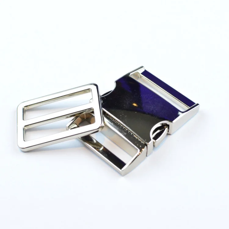 Fermoir rapide + boucle de réglage 40 mm – Lot de 2 pièces Tissus et mercerie créative – Nos sélections sans marque - 3 Fermoir rapide + boucle de réglage 40 mm – Lot de 2 pièces Tissus et mercerie créative – Nos sélections sans marque - 3