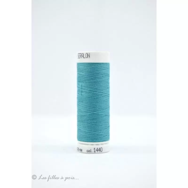 1440 - Fil à coudre Mettler Seralon 200m - coloris bleu METTLER ® - 1