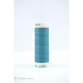 0611 - Fil à coudre Mettler Seralon 200m - coloris bleu METTLER ® - 1