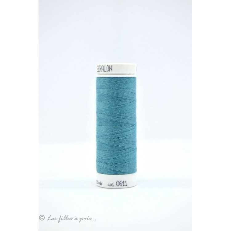 Fil à coudre Mettler ® Seralon 200m - Bleu - 0611 METTLER ® - Fils à coudre et à broder - 1 Fil à coudre Mettler ® Seralon 200m - Bleu - 0611 METTLER ® - Fils à coudre et à broder - 1