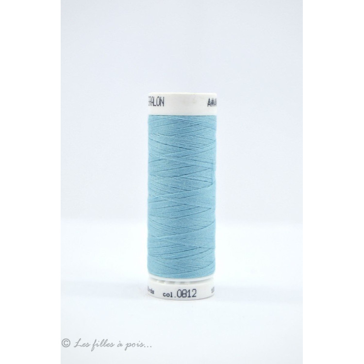 Fil à coudre Mettler ® Seralon 200m - Bleu - 0812 METTLER ® - Fils à coudre et à broder - 1 Fil à coudre Mettler ® Seralon 200m - Bleu - 0812 METTLER ® - Fils à coudre et à broder - 1