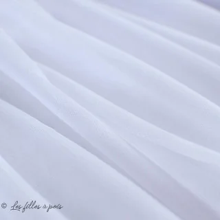 Coupon de tulle souple - Blanc - 270cm Tissus et mercerie créative – Nos sélections sans marque - 44