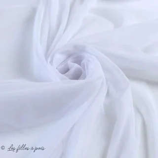 Coupon de tulle souple - Blanc - 270cm Tissus et mercerie créative – Nos sélections sans marque - 42