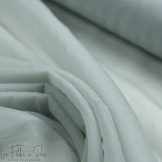 Coupon de tulle souple - Blanc - 270cm Tissus et mercerie créative – Nos sélections sans marque - 137