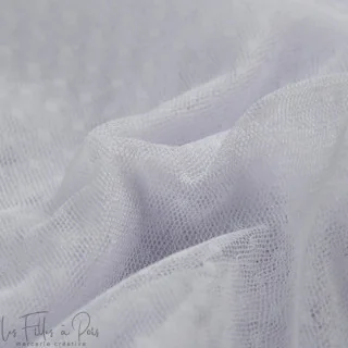 Coupon de tulle plumetis souple - Rose poudré - 9M Tissus et mercerie créative – Nos sélections sans marque - 18