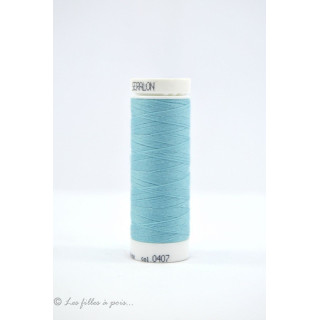 0407 - Fil à coudre Mettler Seralon 200m - coloris bleu METTLER ® - 1