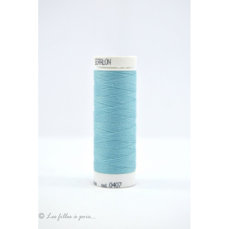 Fil à coudre Mettler ® Seralon 200m - Bleu - 0407 METTLER ® - Fils à coudre et à broder - 1 Fil à coudre Mettler ® Seralon 200m - Bleu - 0407 METTLER ® - Fils à coudre et à broder - 1