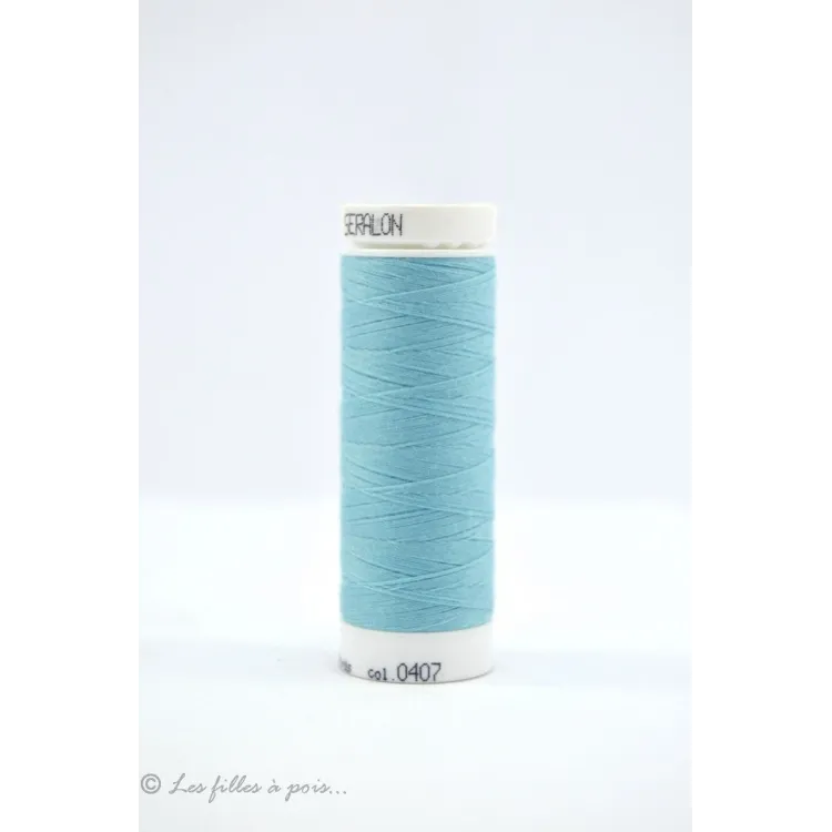 Mettler Seralon hilo de coser 200m - Azul - 0407 Mettler : fils à coudre, broder et surjeter de qualité - 1 Mettler Seralon hilo de coser 200m - Azul - 0407 Mettler : fils à coudre, broder et surjeter de qualité - 1