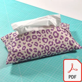Patron de couture - PDF gratuit de housse de boite à mouchoirs Tutoriels et Patrons de couture - Les Filles à Pois - 6