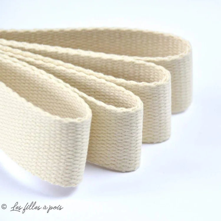 Sangle coton pour sac – Bobine de 20 mètres – 25 ou 30 mm Tissus et mercerie créative – Nos sélections sans marque - 13