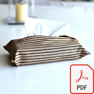 Patron de couture - PDF gratuit de housse de boite à mouchoirs Tutoriels et Patrons de couture - Les Filles à Pois - 5