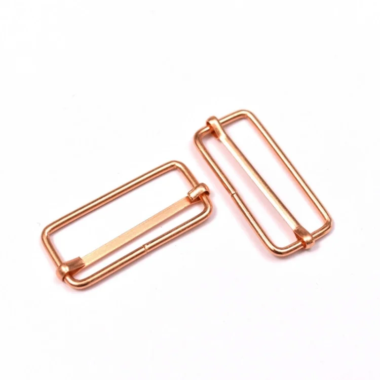 Boucles coulissantes de réglage doré rose – Lot de 2 – 20 à 38 mm Tissus et mercerie créative – Nos sélections sans marque - 1