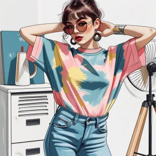 Patron de couture – T-shirt loose PORTLAND (PDF) Patterns Number 5 - 3