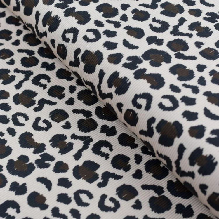 Tissu jersey côtelé motif léopard "Ivorya" Nude et marron - Collection Klass - Les Filles à Pois Design Les Filles à Pois - Desi Tissu jersey côtelé motif léopard "Ivorya" Nude et marron - Collection Klass - Les Filles à Pois Design Les Filles à Pois - Desi