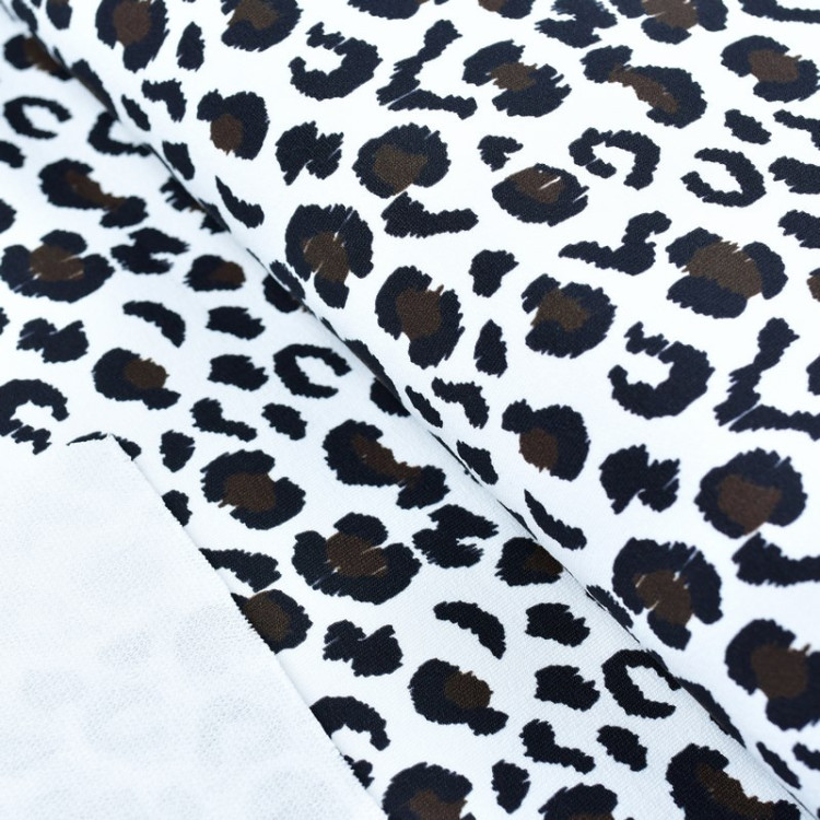 Tela jersey estampado leopardo colección "Klass" - Crudo y negro - Les Filles à Pois Les Filles à Pois - Design ® - Mercerie et Tela jersey estampado leopardo colección "Klass" - Crudo y negro - Les Filles à Pois Les Filles à Pois - Design ® - Mercerie et