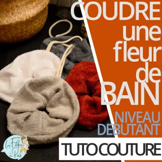 Patron de couture - PDF gratuit de la fleur de douche Tutoriels et Patrons de couture - Les Filles à Pois - 2