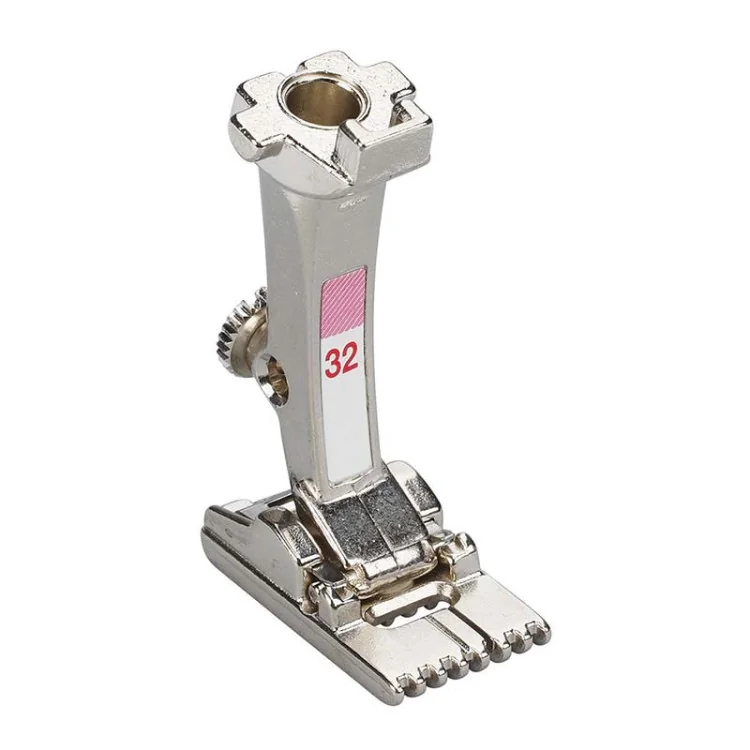 Pied presseur BERNINA n°32 pour nervures décoratives multiples (rainures) BERNINA : machines à coudre, à broder et à surjeter - 