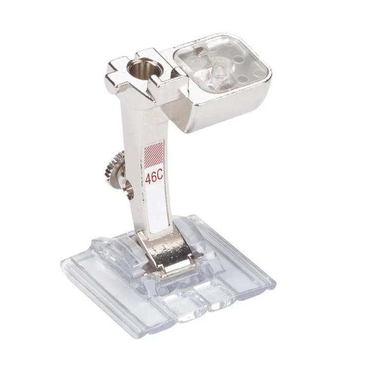 Pied presseur BERNINA n°46C pour nervures décoratives entre plis piqués BERNINA : machines à coudre, à broder et à surjeter - 1