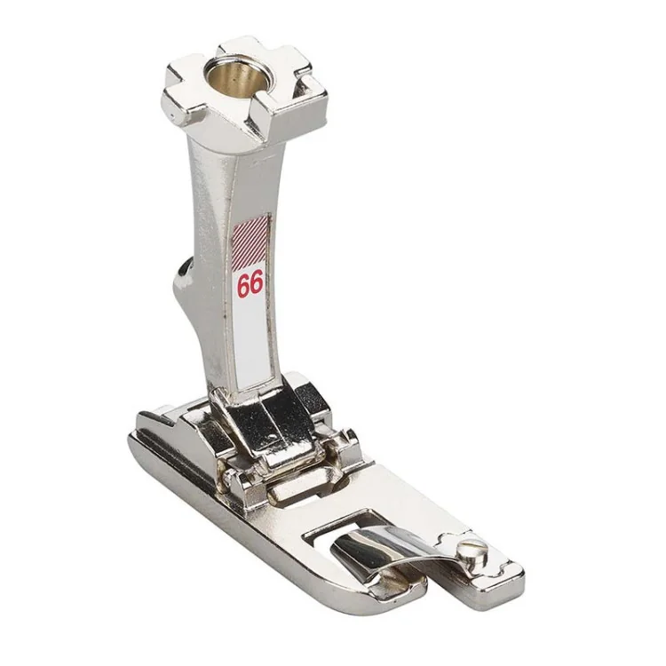 Pied presseur BERNINA n°66 pied ourleur 6 mm pour point zigzag BERNINA : machines à coudre, à broder et à surjeter - 1