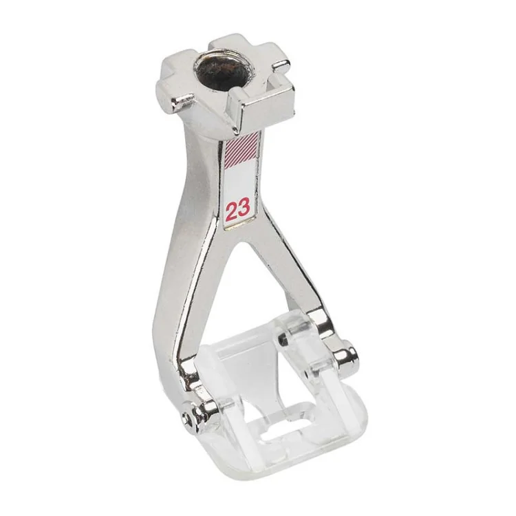 Pied presseur BERNINA n°23 pied transparent pour appliqué BERNINA : machines à coudre, à broder et à surjeter - 1