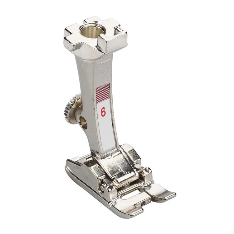 Pied presseur BERNINA n°6 pour broderie et points décoratifs BERNINA : machines à coudre, à broder et à surjeter - 1
