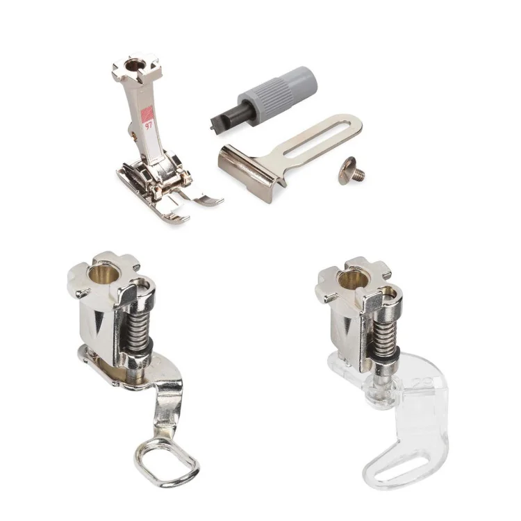 Pack Patchwork & Quilting BERNINA - Pieds presseurs n°97, n°29 et n°15 BERNINA : machines à coudre, à broder et à surjeter - 1 Pack Patchwork & Quilting BERNINA - Pieds presseurs n°97, n°29 et n°15 BERNINA : machines à coudre, à broder et à surjeter - 1