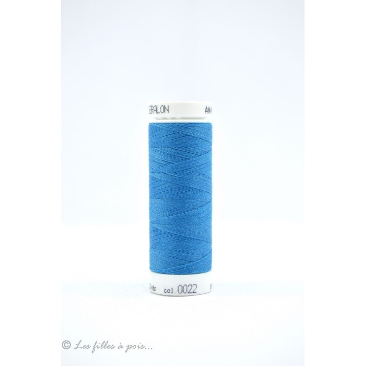 Fil à coudre Mettler ® Seralon 200m - Bleu - 0022 METTLER ® - Fils à coudre et à broder - 1 Fil à coudre Mettler ® Seralon 200m - Bleu - 0022 METTLER ® - Fils à coudre et à broder - 1