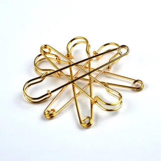 Grande Épingle de Sûreté Rétro – 65 mm Tissus et mercerie créative – Nos sélections sans marque - 4