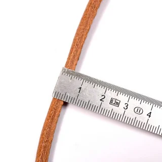 Courroie en cuir pour machine à coudre ancienne – 180 cm avec agrafe - 3