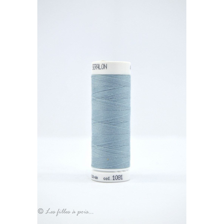 Fil à coudre Mettler ® Seralon 200m - Bleu - 1081 METTLER ® - Fils à coudre et à broder - 1 Fil à coudre Mettler ® Seralon 200m - Bleu - 1081 METTLER ® - Fils à coudre et à broder - 1