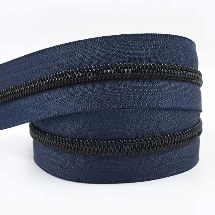 Fermeture éclair au mètre – spirale noire – 8 coloris – avec 3 curseurs Tissus et mercerie créative – Nos sélections sans marque