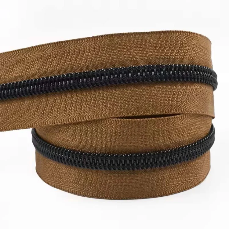 Fermeture éclair au mètre – spirale noire – 8 coloris – avec 3 curseurs Tissus et mercerie créative – Nos sélections sans marque