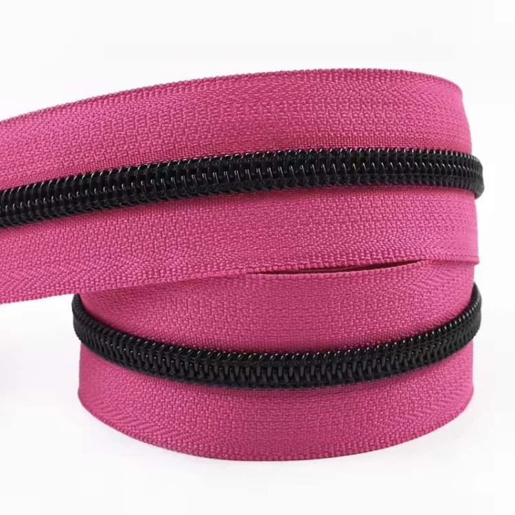 Fermeture éclair au mètre – spirale noire – 8 coloris – avec 3 curseurs Tissus et mercerie créative – Nos sélections sans marque