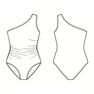 Patron couture ANNABA cache bidou – Maillot de bain une pièce PDF | Patterns Number 5