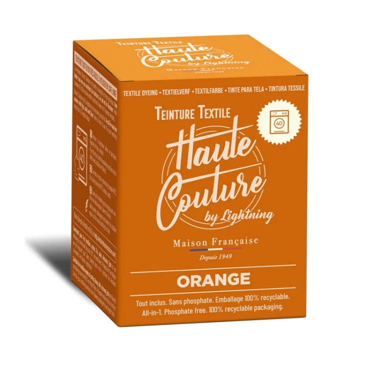 Teinture textile Haute Couture – 33 couleurs – Spécial machine, facile et durable