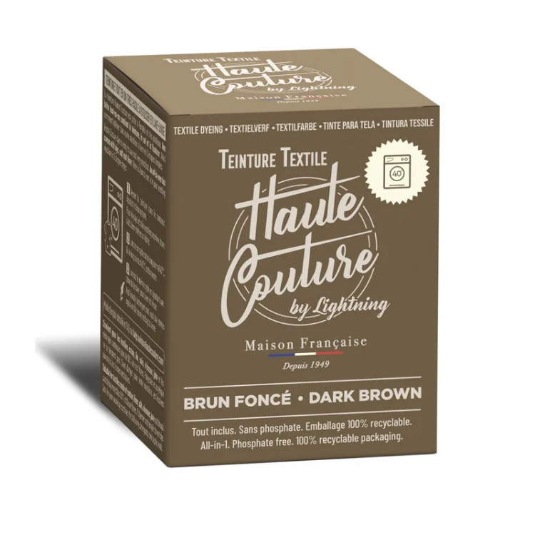 Teinture textile Haute Couture – 33 couleurs – Spécial machine, facile et durable