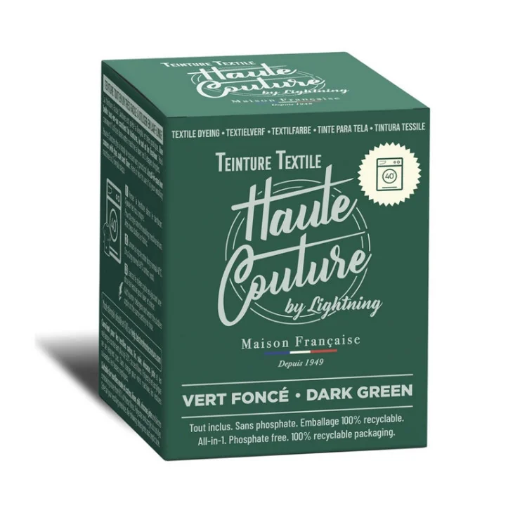 Teinture textile Haute Couture – 33 couleurs – Spécial machine, facile et durable