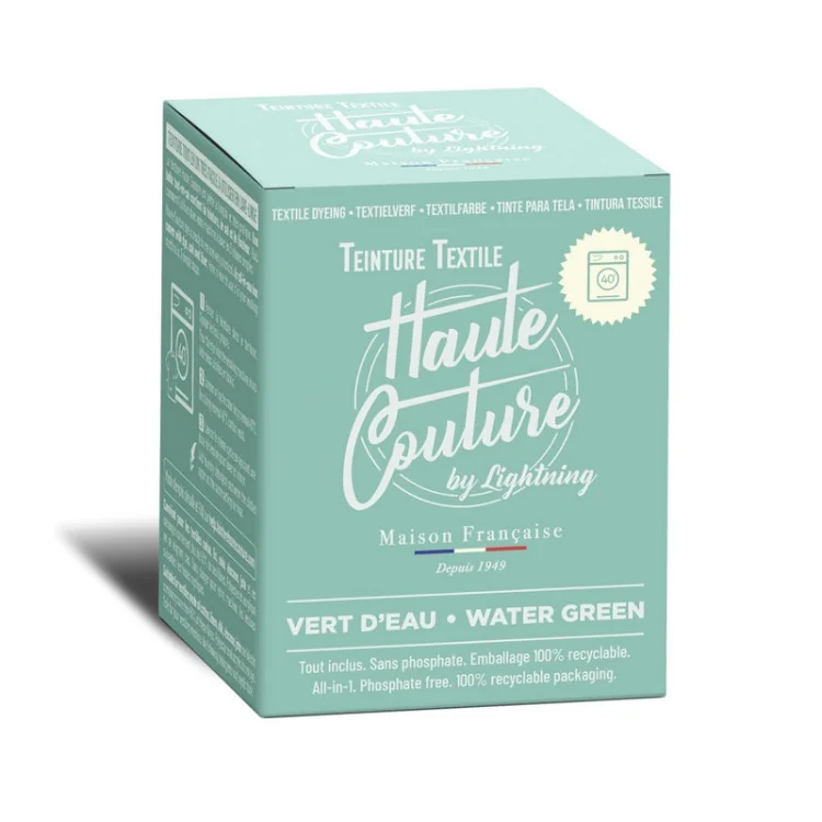 Teinture textile Haute Couture – 33 couleurs – Spécial machine, facile et durable