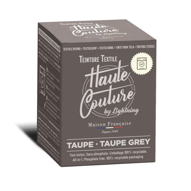 Teinture textile Haute Couture – 33 couleurs – Spécial machine, facile et durable