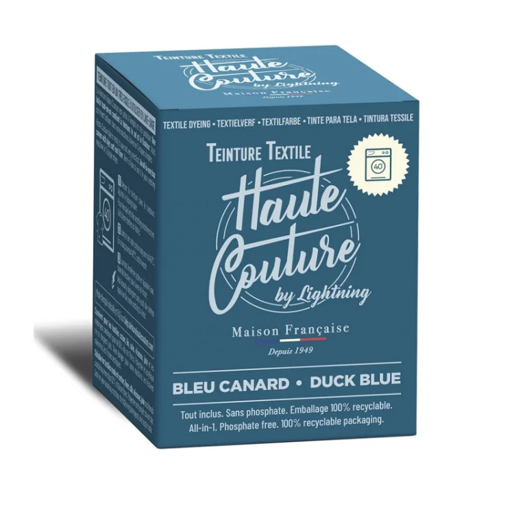 Teinture textile Haute Couture – 33 couleurs – Spécial machine, facile et durable