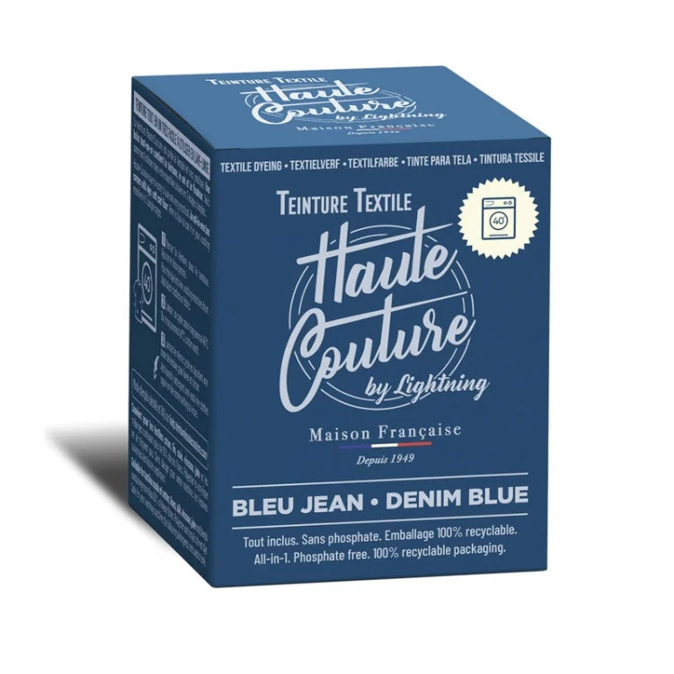 Teinture textile Haute Couture – 33 couleurs – Spécial machine, facile et durable