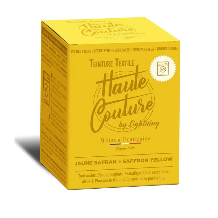 Teinture textile Haute Couture – 33 couleurs – Spécial machine, facile et durable